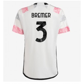 Juventus Gleison Bremer #3 Borta Kläder 2023-24 Kortärmad